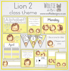 Class theme - lions 2