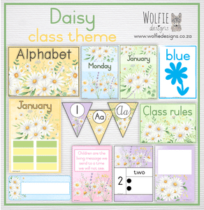Class theme - daisy