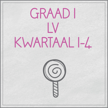 Load image into Gallery viewer, Graad 1 LV Kwartaal 1-4
