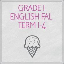 Load image into Gallery viewer, Grade 1 English FAL Term 1-4

