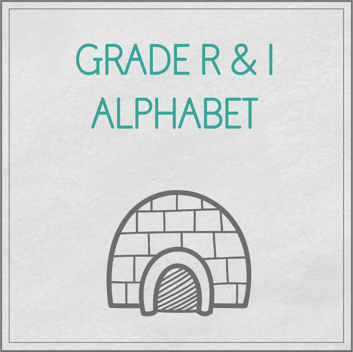 Grade R & 1 alphabet
