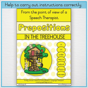 Prepositions - In the treehouse