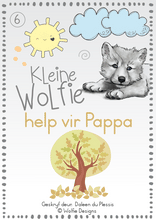 Load image into Gallery viewer, Kleine Wolfie help vir Pappa

