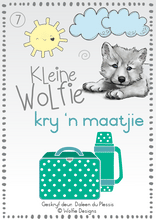 Load image into Gallery viewer, Kleine Wolfie kry &#39;n maatjie

