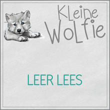 Load image into Gallery viewer, Kleine Wolfie leer lees
