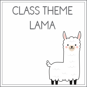 Class theme - lama