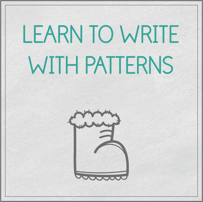 Learn to write with patterns