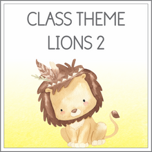 Load image into Gallery viewer, Class theme - lions 2
