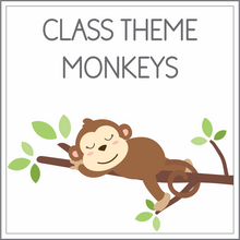 Load image into Gallery viewer, Class theme - monkeys
