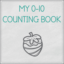 Load image into Gallery viewer, My 0-10 counting book
