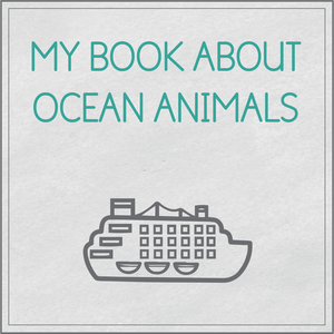 My book about ocean animals