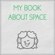 Load image into Gallery viewer, My book about space
