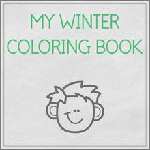 Load image into Gallery viewer, My winter coloring book
