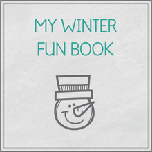 Load image into Gallery viewer, My winter fun book
