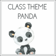 Load image into Gallery viewer, Class theme - panda bears
