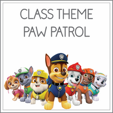 Load image into Gallery viewer, Class theme - Paw Patrol
