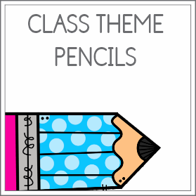 Class theme - pencils