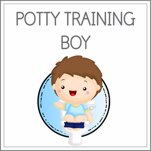 Potty training boy