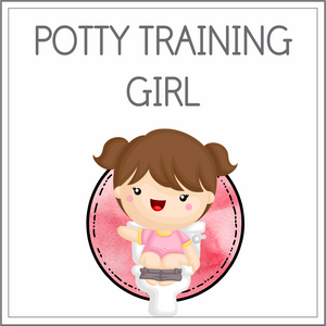 Potty training girl