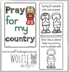 My prayer for my country