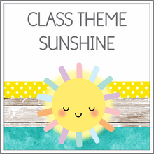 Load image into Gallery viewer, Class theme - sunshine

