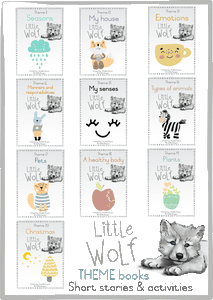 Little Wolf - 10 Themed books - Themes 11-20