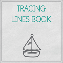 Load image into Gallery viewer, Tracing lines book

