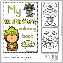 Load image into Gallery viewer, My winter coloring book
