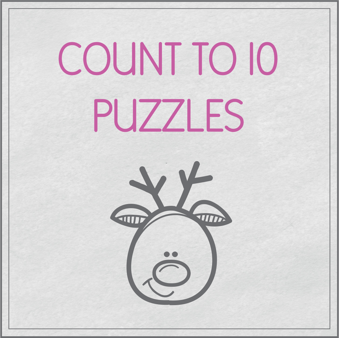 Count to 10 puzzle pieces
